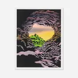 Ken Price, View from Hermit's Cave, 2011, giclée print