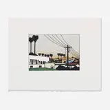 Ken Price, Untitled (from the Heat Wave portfolio), 1998, screenprint in colors on Arches