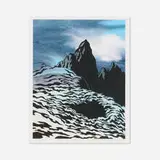 Ken Price, The Bottomless Pit, 2011, giclée print
