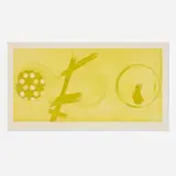 James Rosenquist, Pale Lamps (2nd state), 1978, etching and aquatint in colors