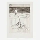 Maria Magdalena Compos-Pons, Are Those Tears or Pearls, My Beloved One?, 2008, etching and aquatint on Hahnemühle