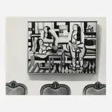 Louise Lawler, Three woman/Three chairs
