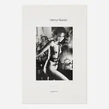Jassara Rue Aubriot, Paris exhibition poster by Helmut Newton, 1977, offset lithograph, sold Nov 2025