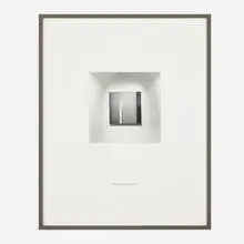 What Else Could I Do by Louise Lawler, 1994, gelatin silver print with embossed mat in artist's frame, sold Nov 2025