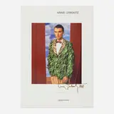 Annie Leibovitz, David Byrne exhibition poster, 1987, photolithograph in colors