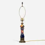 Moorcroft Pottery, Pomegranate table lamp