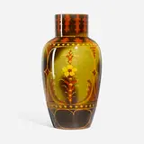 Monumental floor vase by attribution for Wardle Frederick Hurten Rhead & Co., sold Jan 2024