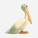 Weller Pottery, Monumental pelican lawn ornament