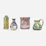 Collection of four works by Patricia Anderson Findeisen for Shearwater Pottery, sold Jan 2024