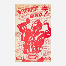 Gladys Nilsson, The Portable Hairy Who!, 1966, staple bound offset lithographs