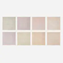 Arcs from Sides or Corners, Grids & Circles by Sol LeWitt, 1972, screenprint in colors, sold Dec 2024
