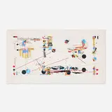 Sam Middleton, Drumsticks, 1995, screenprint in colors