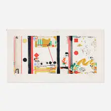 Sam Middleton, Harmonics, 1995, screenprint in colors