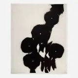 Donald Sultan, Morning Glories II, 1991, etching and aquatint on Somerset English 100