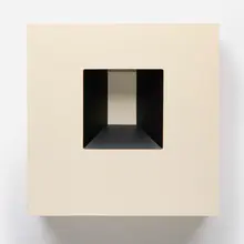Richard Artschwager, Fractal, 1987, Formica over wood