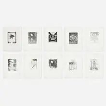 Paul Thek, Untitled, 1975-92, etching
