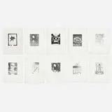 Paul Thek, Untitled, 1975-92, etching