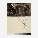 Jasper Johns, Coathanger and Spoon (from the Fragments-According to What series), 1971, lithograph in colors on Arches