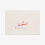 David Sedaris, Untitled, 1993, colored pencil on paper