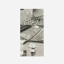 Reinhard Mucha, Documenta-Edition, 1997, glass, aluminum, screenprint, and duotone
