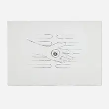 Robert Gober, Untitled, 2000, lithograph on Fabriano Tiepolo