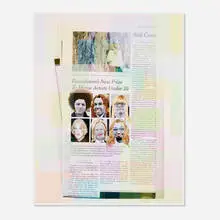 Rachel Harrison, What the World Needs Now (from the Artists Space 1st Annual Edition portfolio), 2010, inkjet print on IIford galerie gold fibre silk 310 gsm