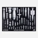 Ai Weiwei, History of Bombs, 2021, offset lithograph in colors