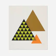 Mathias Goeritz, Untitled, c. 1980, screenprint in colors