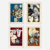 Meyer Vaisman, Summer Suite, 1989, screenprint in colors