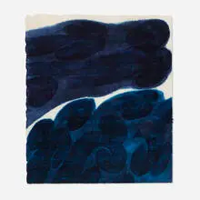 Kamikazi by Carol Summers, woodcut in colors, sold Dec 2024