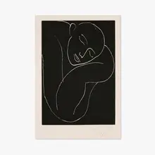 L'homme endormi by Henri Matisse, 1936, aquatint on paper, sold Dec 2024