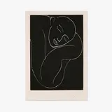 Henri Matisse, L'homme endormi, 1936, aquatint on paper