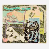 Frank Stella, Shards II (from the Shards series), 1982, lithograph and screenprint in colors on Arches Cover
