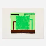 Peter Halley, Display, 1991, screenprint and lithograph in colors