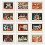 Les dîners de Gala by Salvador Dalí, 1971, photolithograph in colors with drypoint remarque on BFK Rives, sold Dec 2024
