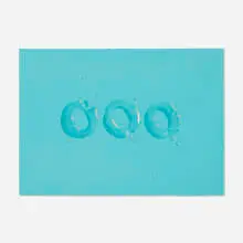 Ed Ruscha, OOO, 1970, lithograph in colors on Arches