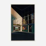 Richard Estes, Piccadilly Station (from the Urban Landscapes II series), 1979, screenprint in colors