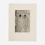 Jasper Johns, Untitled (from The Geldzahler portfolio), 1998, etching on Hahnemühle
