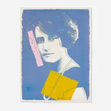 Hallie May Frowick by Andy Warhol, c. 1980, screenprint in colors on HMP, sold Dec 2024