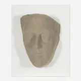 Gaylen Gerber, Support, painted papier-mâché mask from the Bayerische Staatsoper c. 1950s