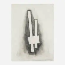 Bill Walton, West Main (#3), graphite on Arches