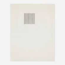 Christopher Wool, Untitled, typewriter ink on paper