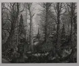Mark Leithauser, The Migration, Etching