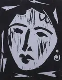 Jacob Kainen, Head, Woodcut
