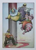Charles S. Klabunde, The Puppeteer, Color etching