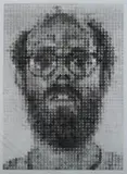 Chuck Close, Self-Portrait, Etching