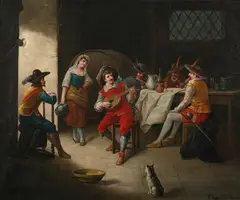 Diego García, The Serenade, Oil on canvas