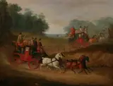 William Joseph Shayer, Well Up to Time, Oil on canvas