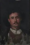 Nicolas Grigorescu, Portrait of a Man, Oil on panel