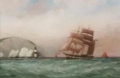 George Gregory, Off the Needles, Oil on canvas